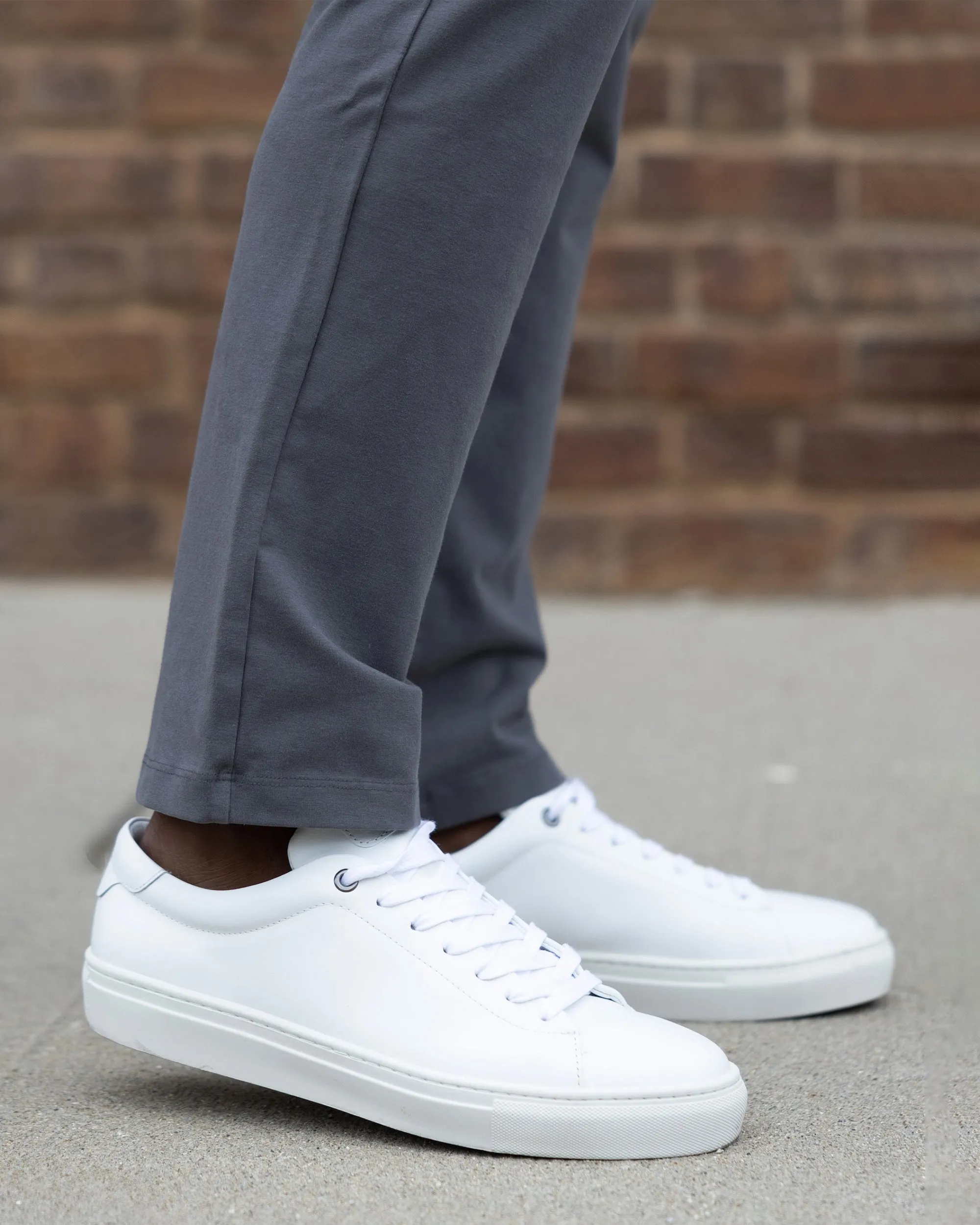 Baskets Edge Lo-Top : Mono | Nappa cuir responsable