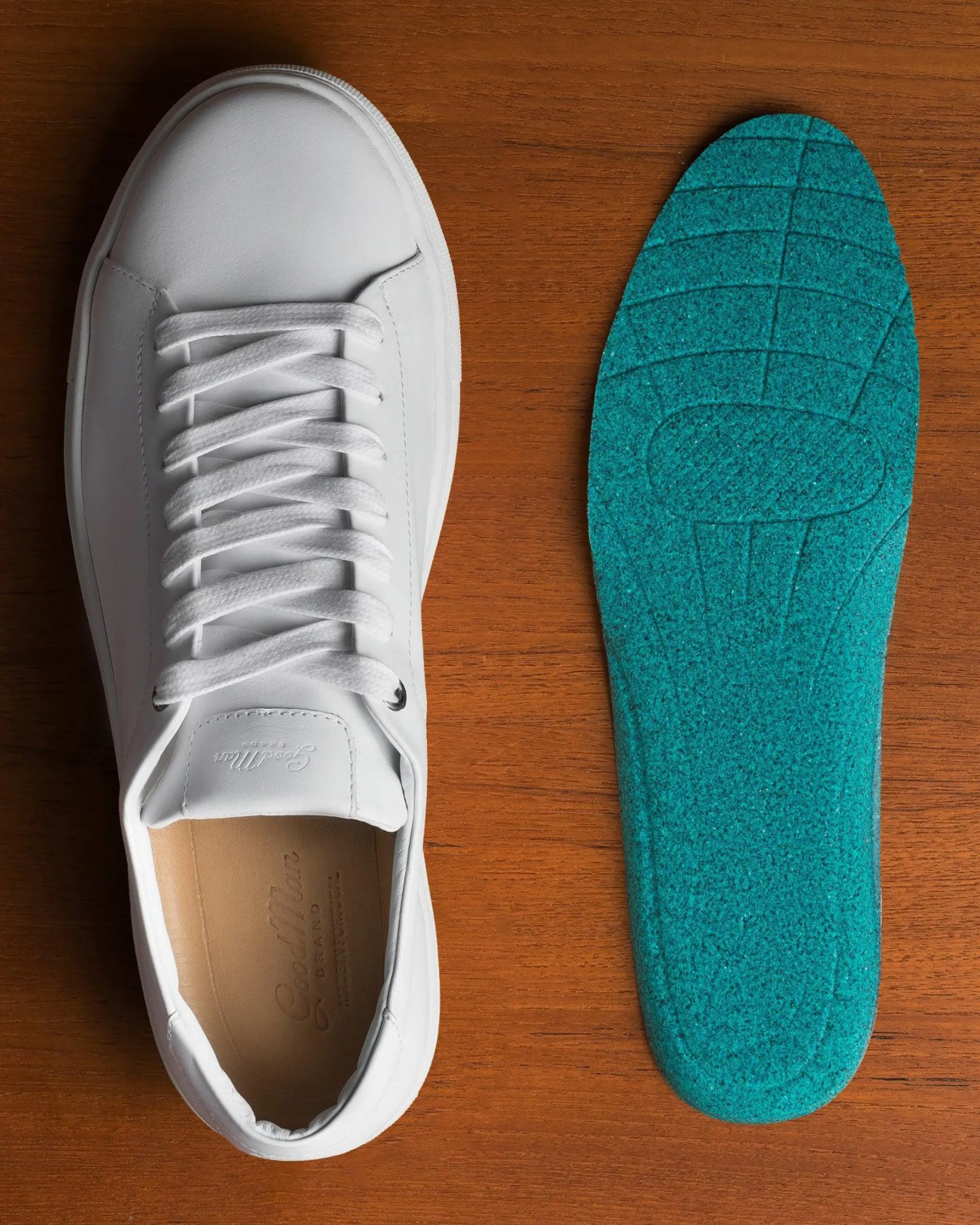 Baskets Edge Lo-Top : Mono | Nappa cuir responsable