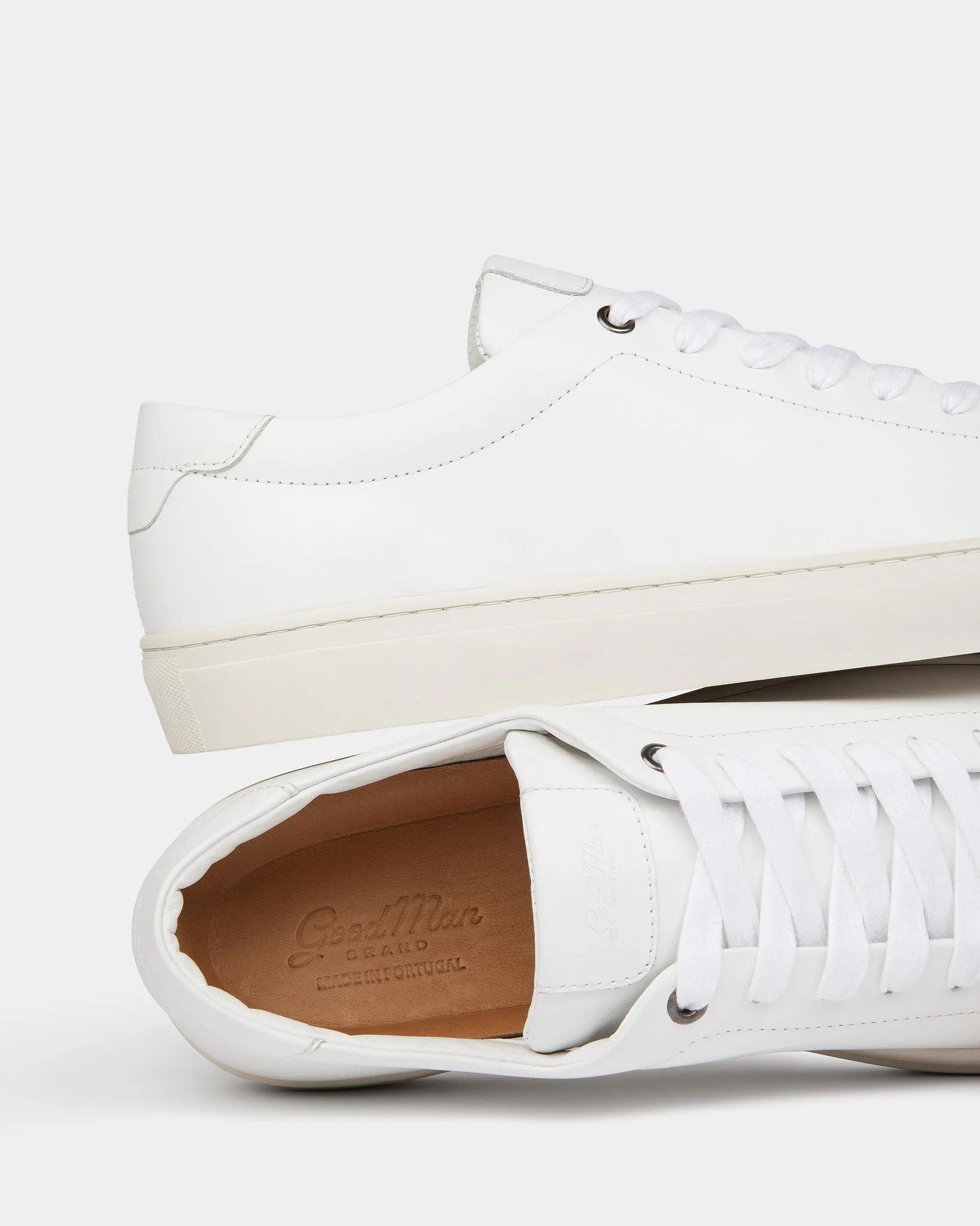 Baskets Edge Lo-Top : Mono | Nappa cuir responsable