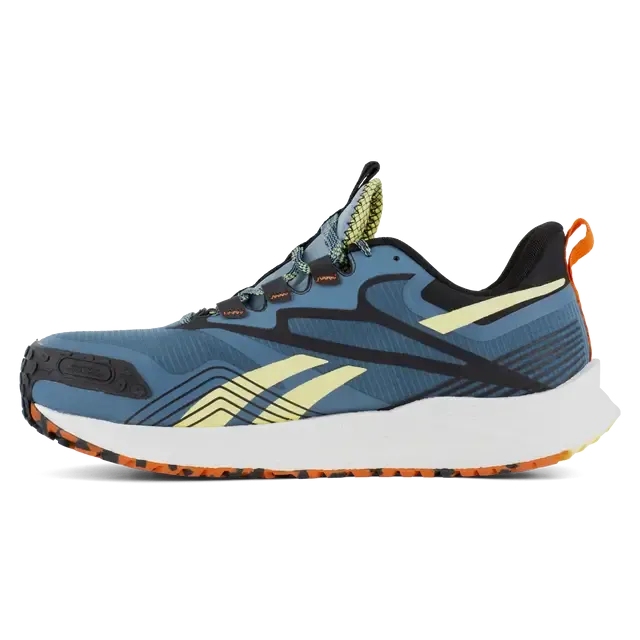 Chaussure de travail sportive Fe4 à embout composite bleue