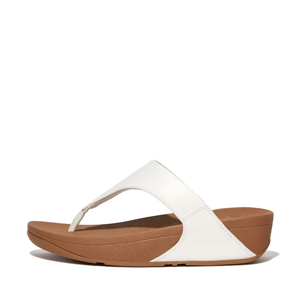 FITFLOP LULU SANDALE EN CUIR À BOUT OUVERT - SOLDES FINALES !
