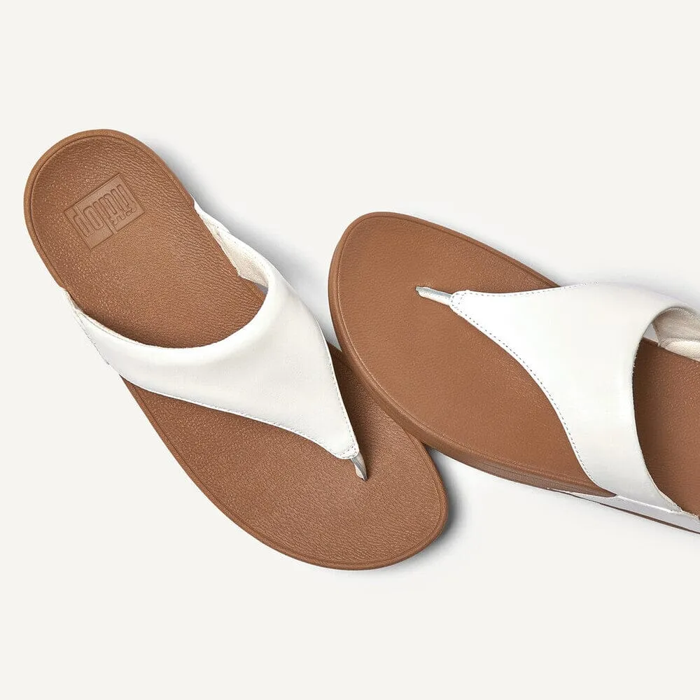 FITFLOP LULU SANDALE EN CUIR À BOUT OUVERT - SOLDES FINALES !