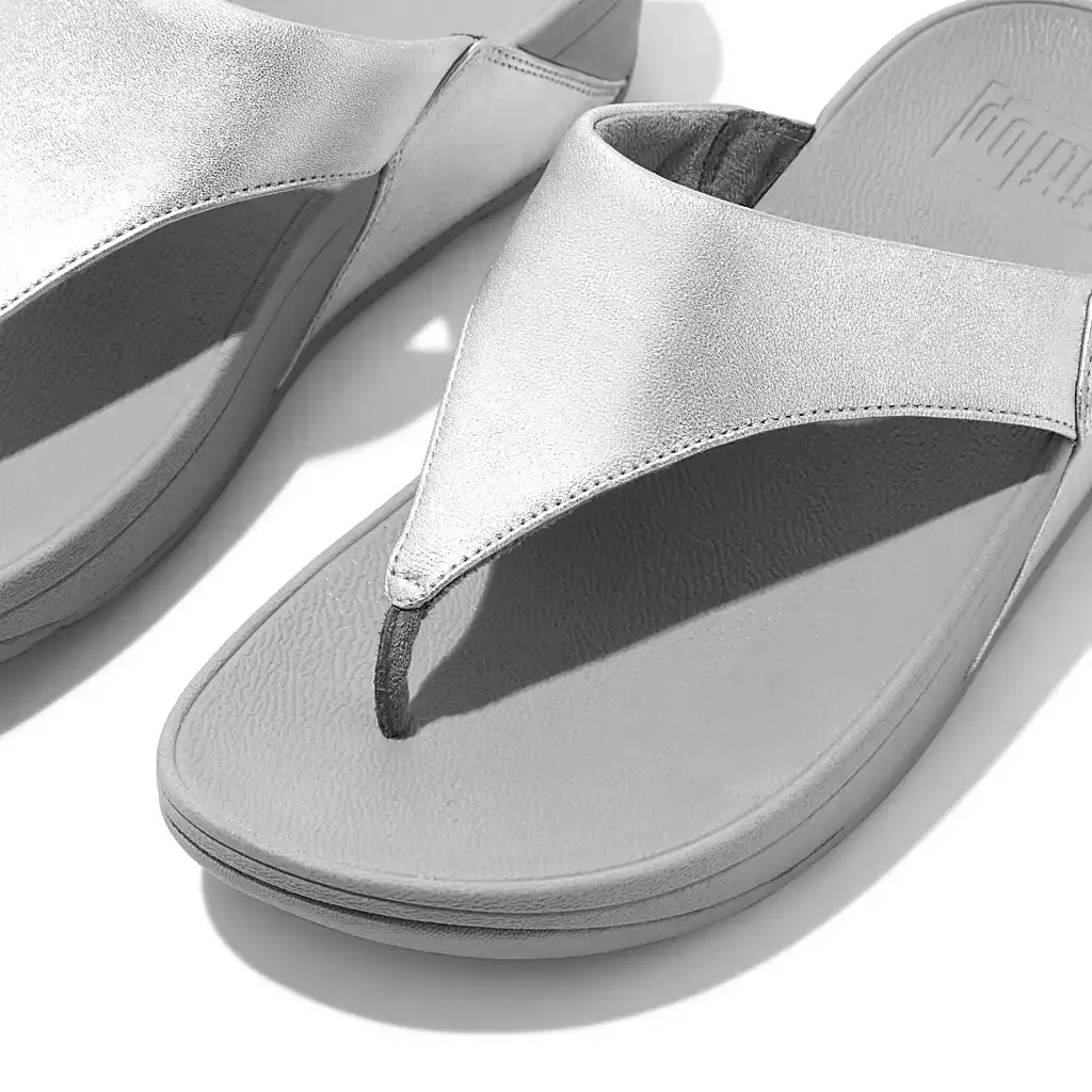 FITFLOP LULU SANDALE EN CUIR À BOUT OUVERT - SOLDES FINALES !
