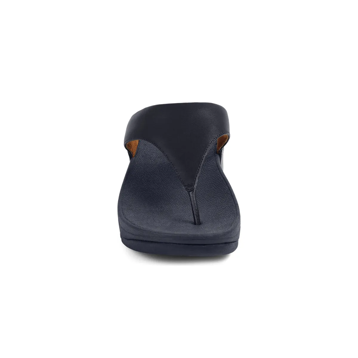 FitFlop Femmes Lulu À Bout Ouvert Cuir Bleu Foncé