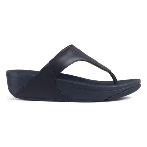 FitFlop Femmes Lulu À Bout Ouvert Cuir Bleu Foncé