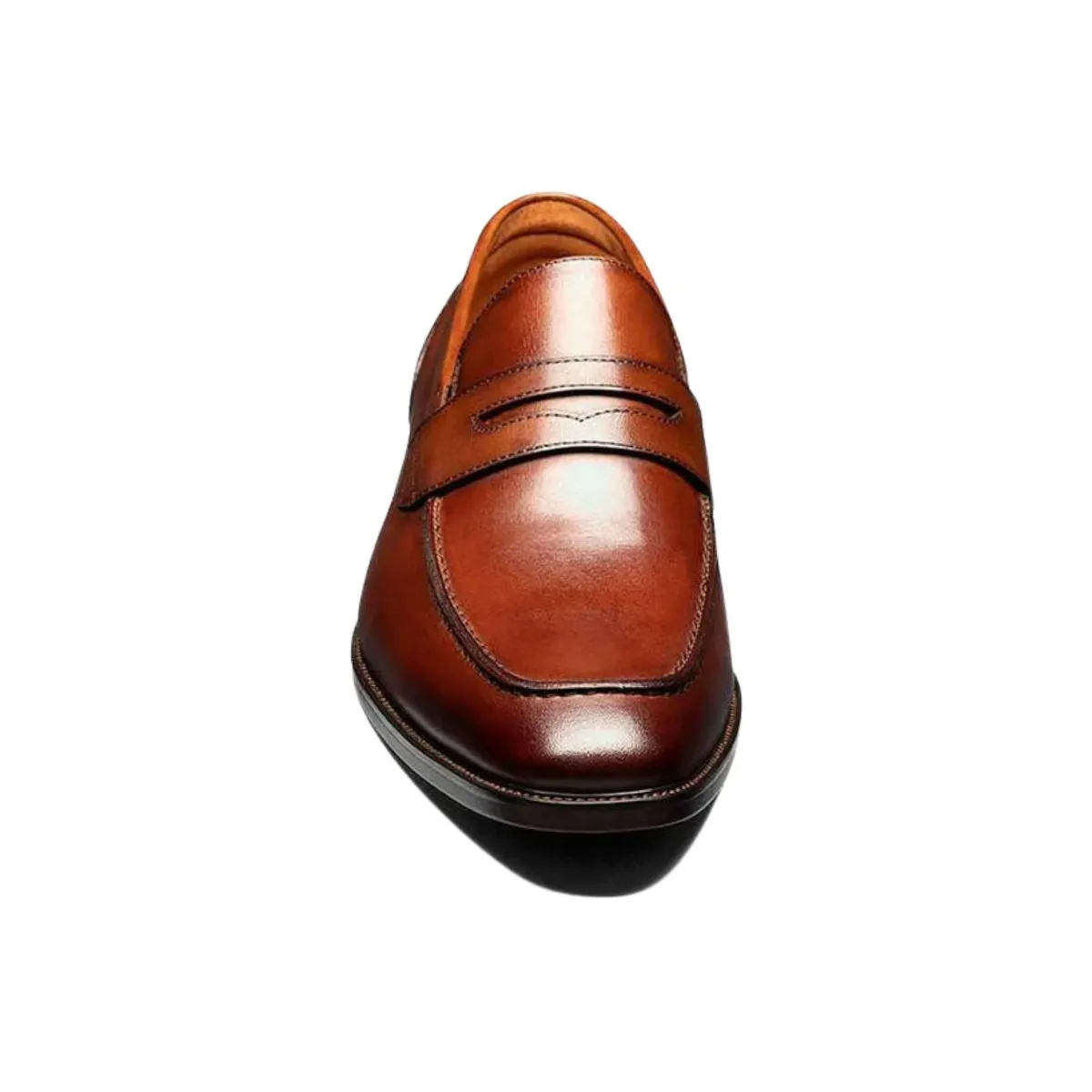 Florsheim Chaussures Homme Sorrento Moc Toe Penny Cognac