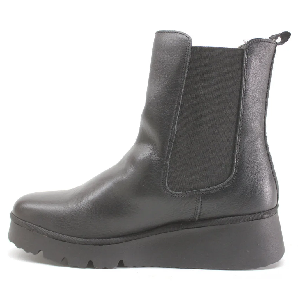 Fly London Paty405 Bottes Chelsea pour Femmes en Cuir Souple