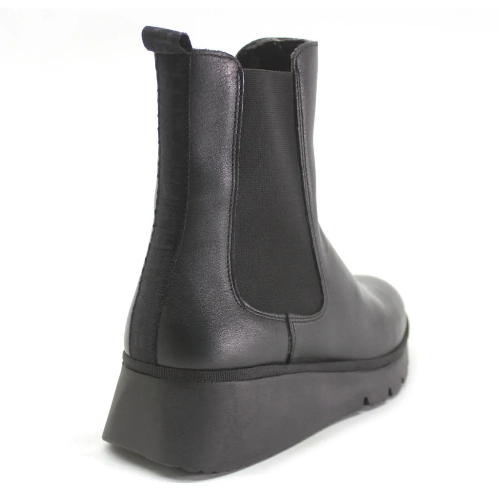 Fly London Paty405 Bottes Chelsea pour Femmes en Cuir Souple