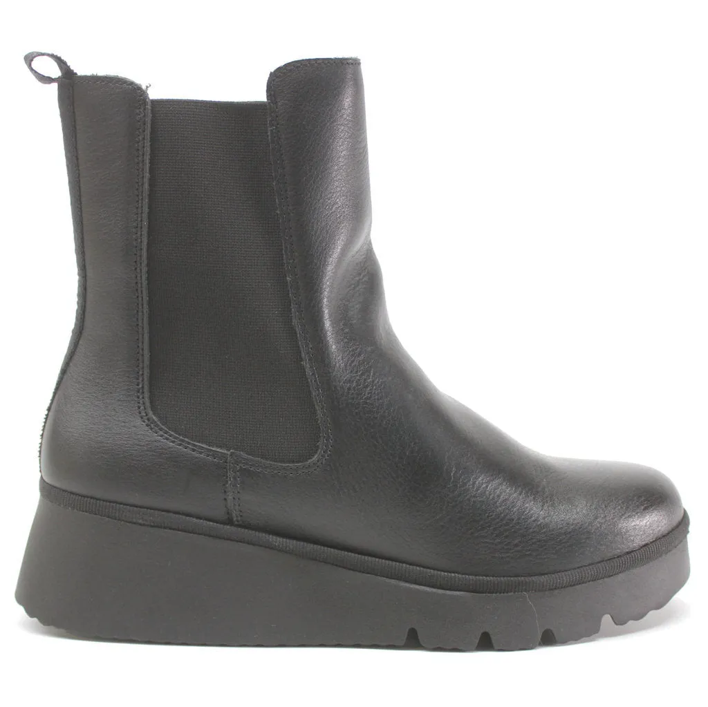 Fly London Paty405 Bottes Chelsea pour Femmes en Cuir Souple