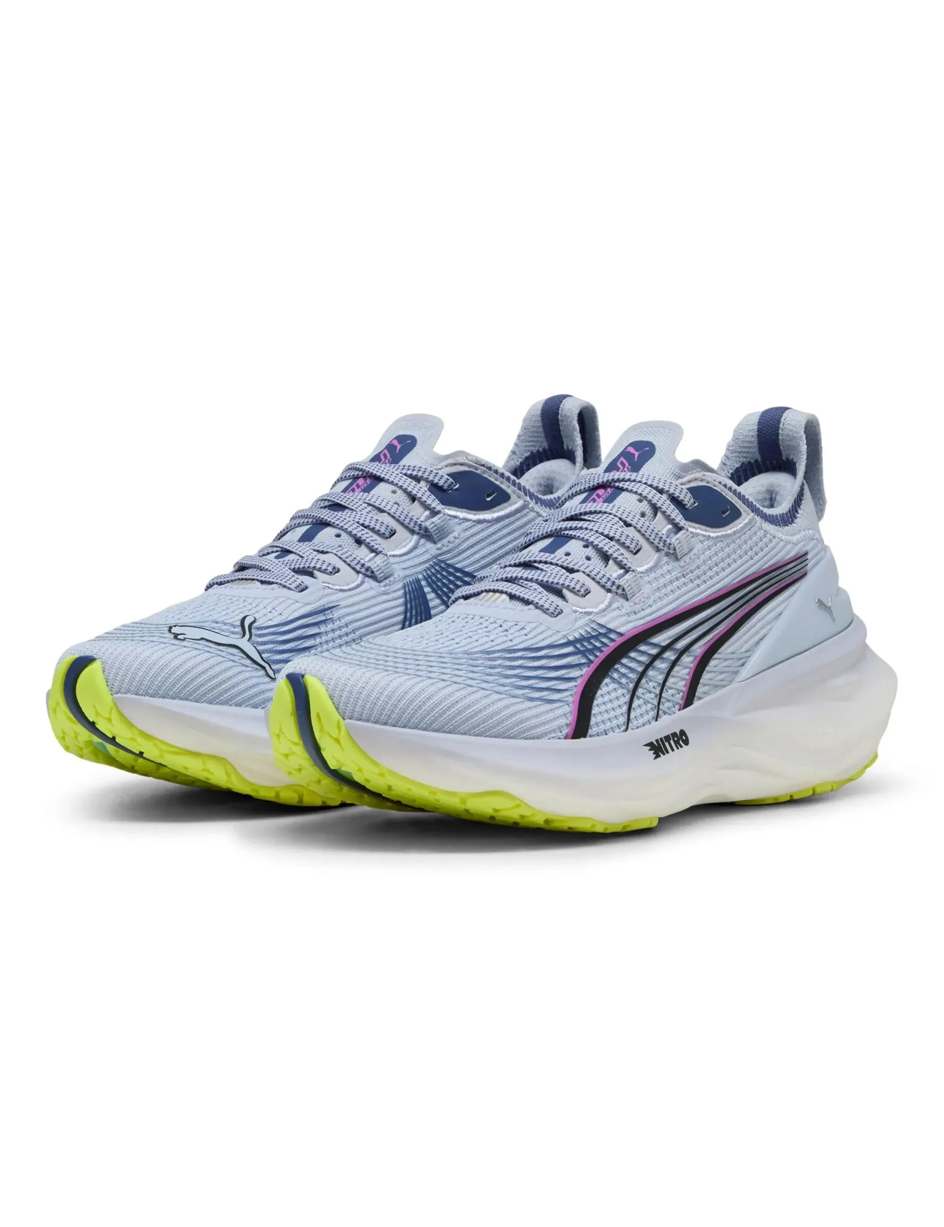 ForeverRun NITRO 2 Chaussures de Course - Temps Froid/Alerte Jaune