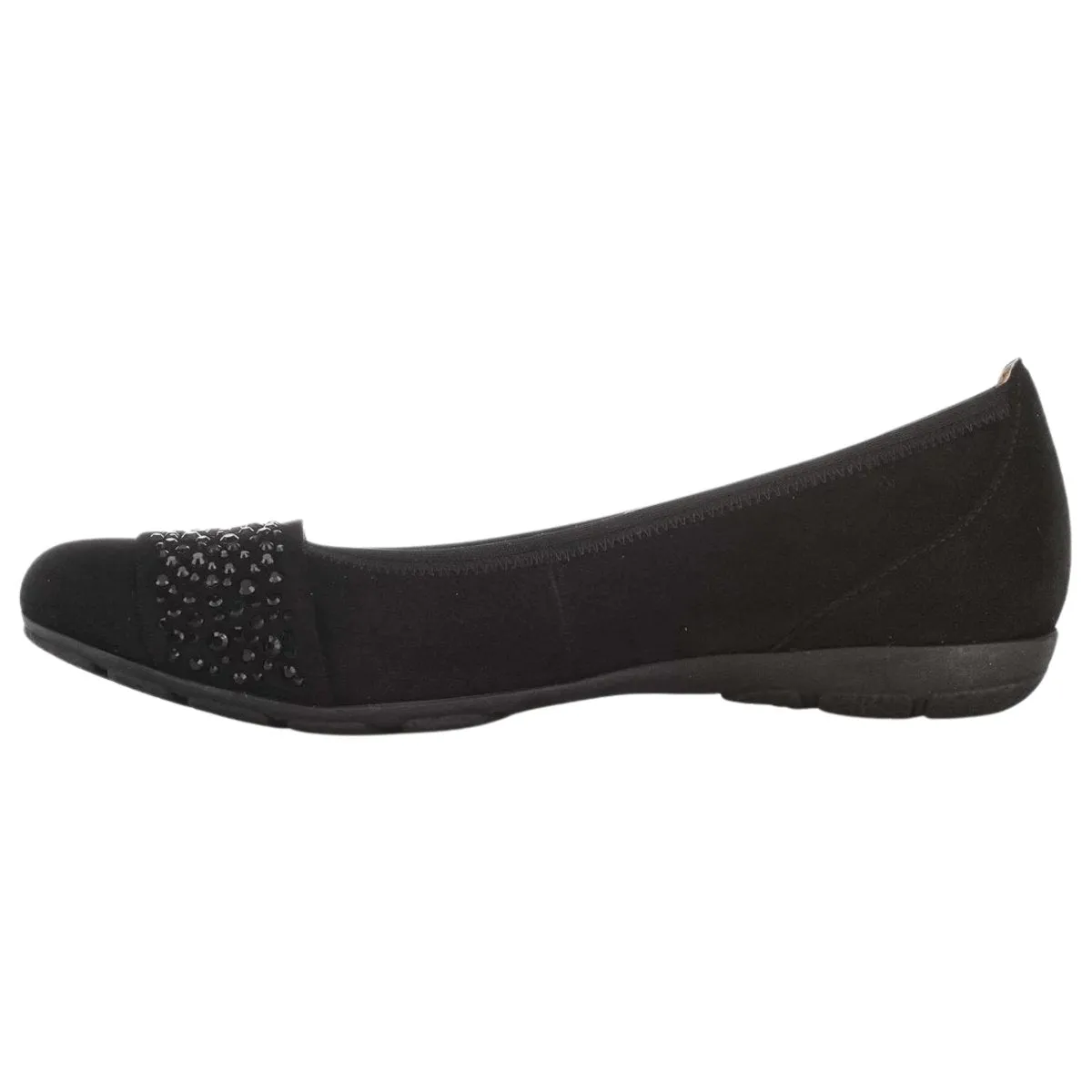 Gabor Femme 54.167.17 Ballerine en Suède Noir