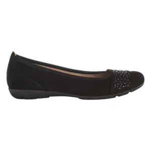 Gabor Femme 54.167.17 Ballerine en Suède Noir
