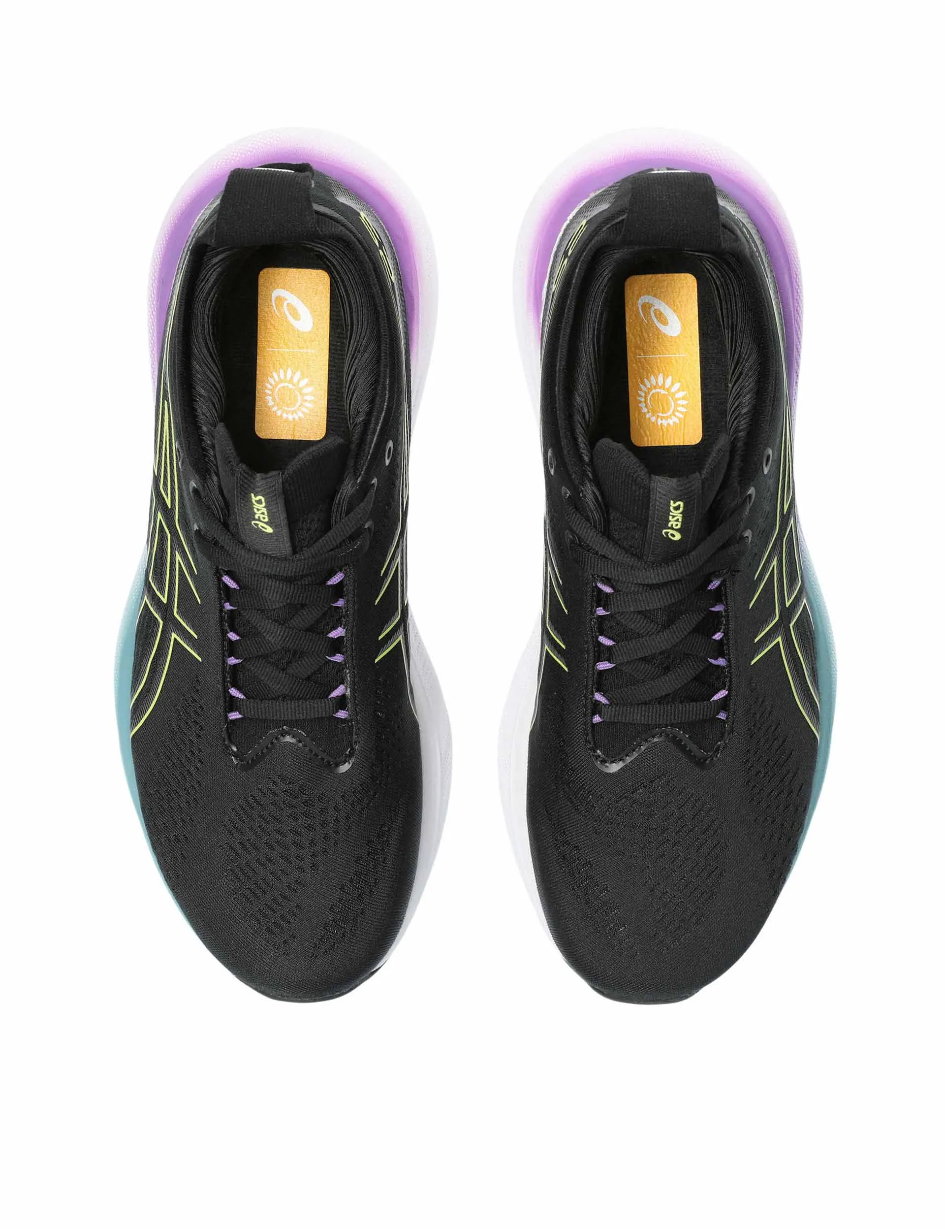 Gel-Nimbus 25 - Noir/Jaune Fluorescent