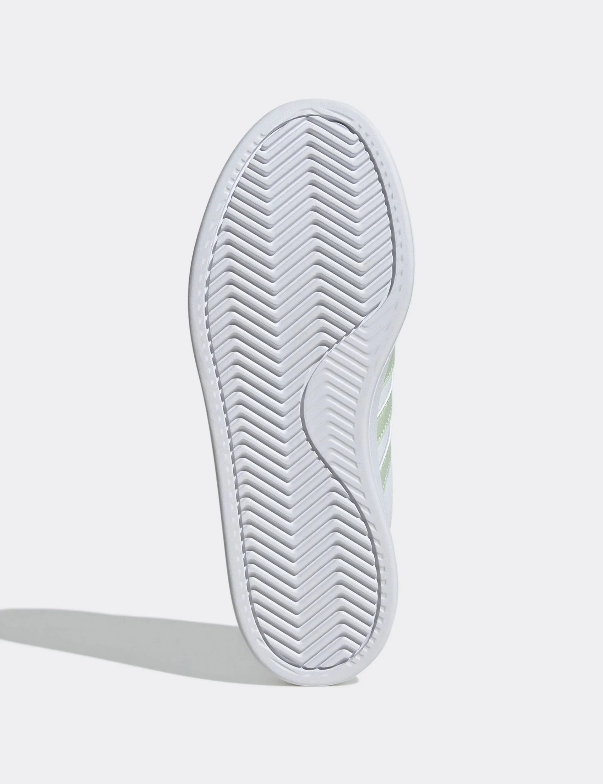 Chaussures Grand Court 2.0 - Blanc Nuage/Vert Lin/Argent Mat
