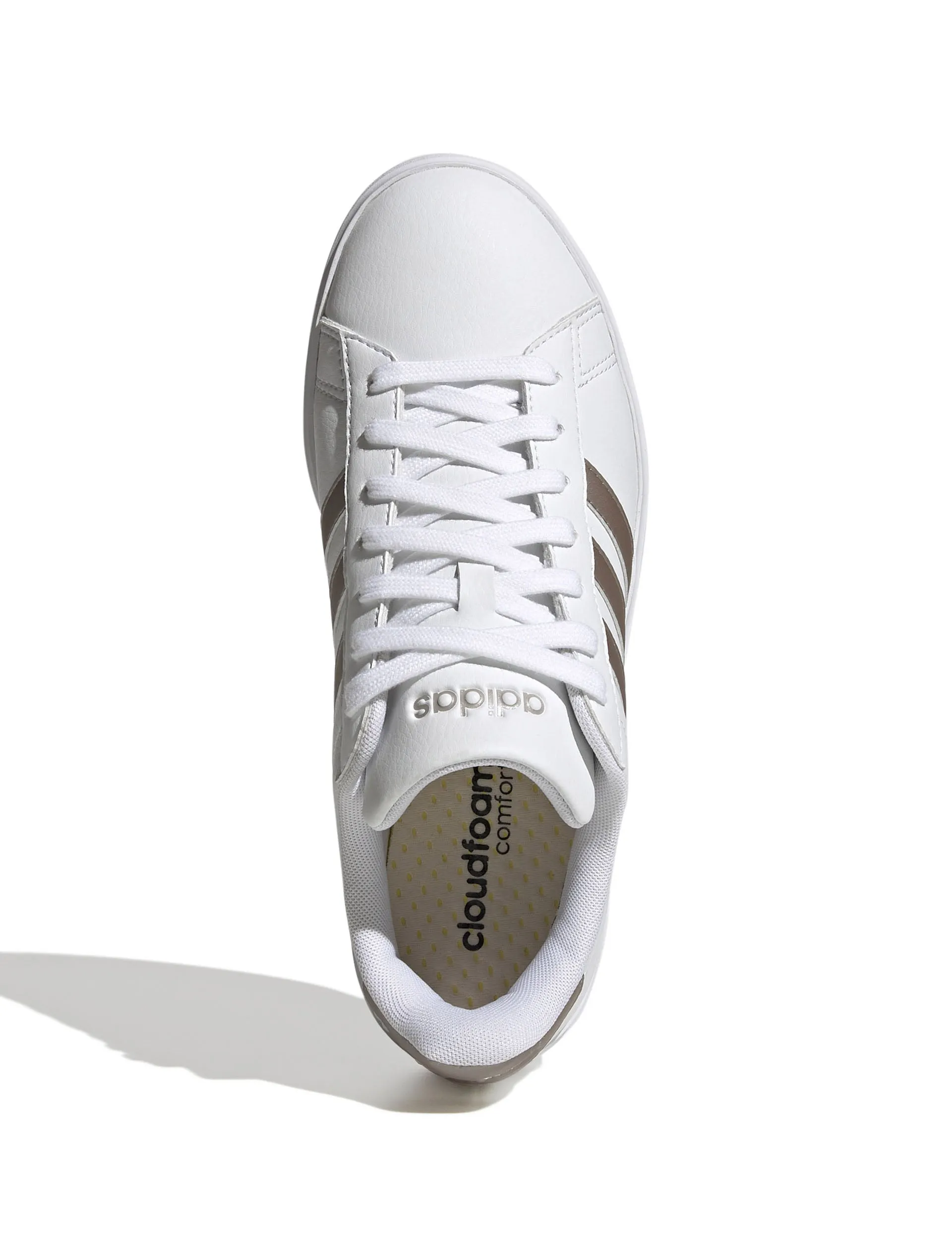 Chaussures Grand Court 2.0 - Blanc Nuage/Métallisé Platine