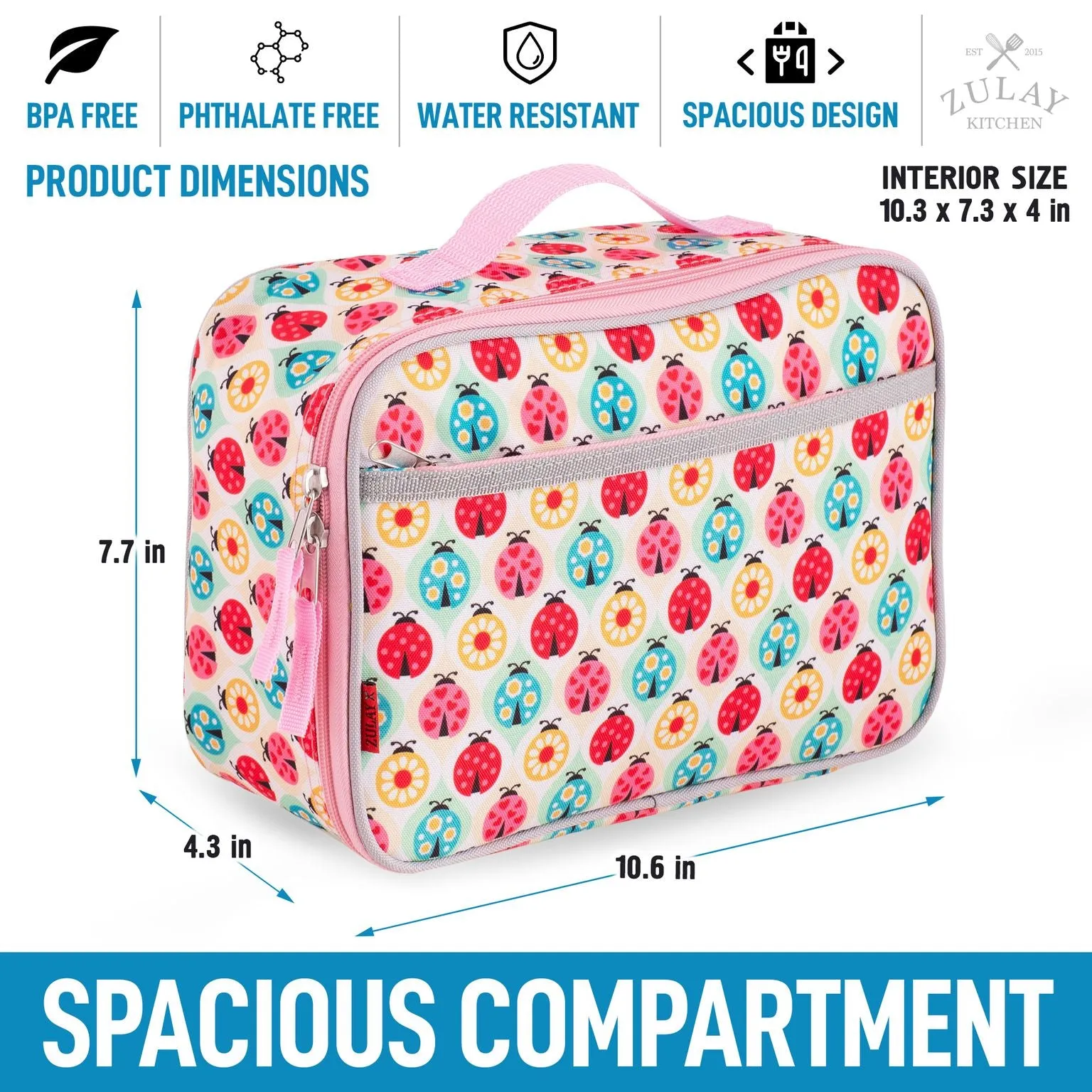 Sac à lunch isolé avec compartiment spacieux et poignée intégrée - Chaussures ecco