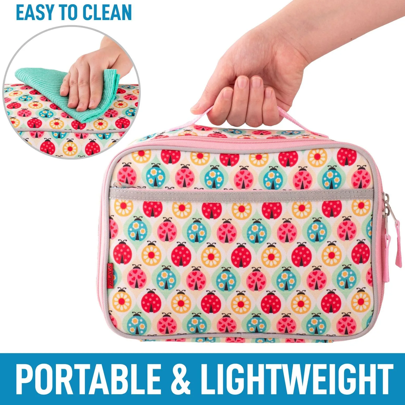 Sac à lunch isolé avec compartiment spacieux et poignée intégrée - Chaussures ecco