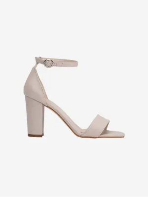 Jess Escarpins Vegan à Bout Ouvert | Beige
