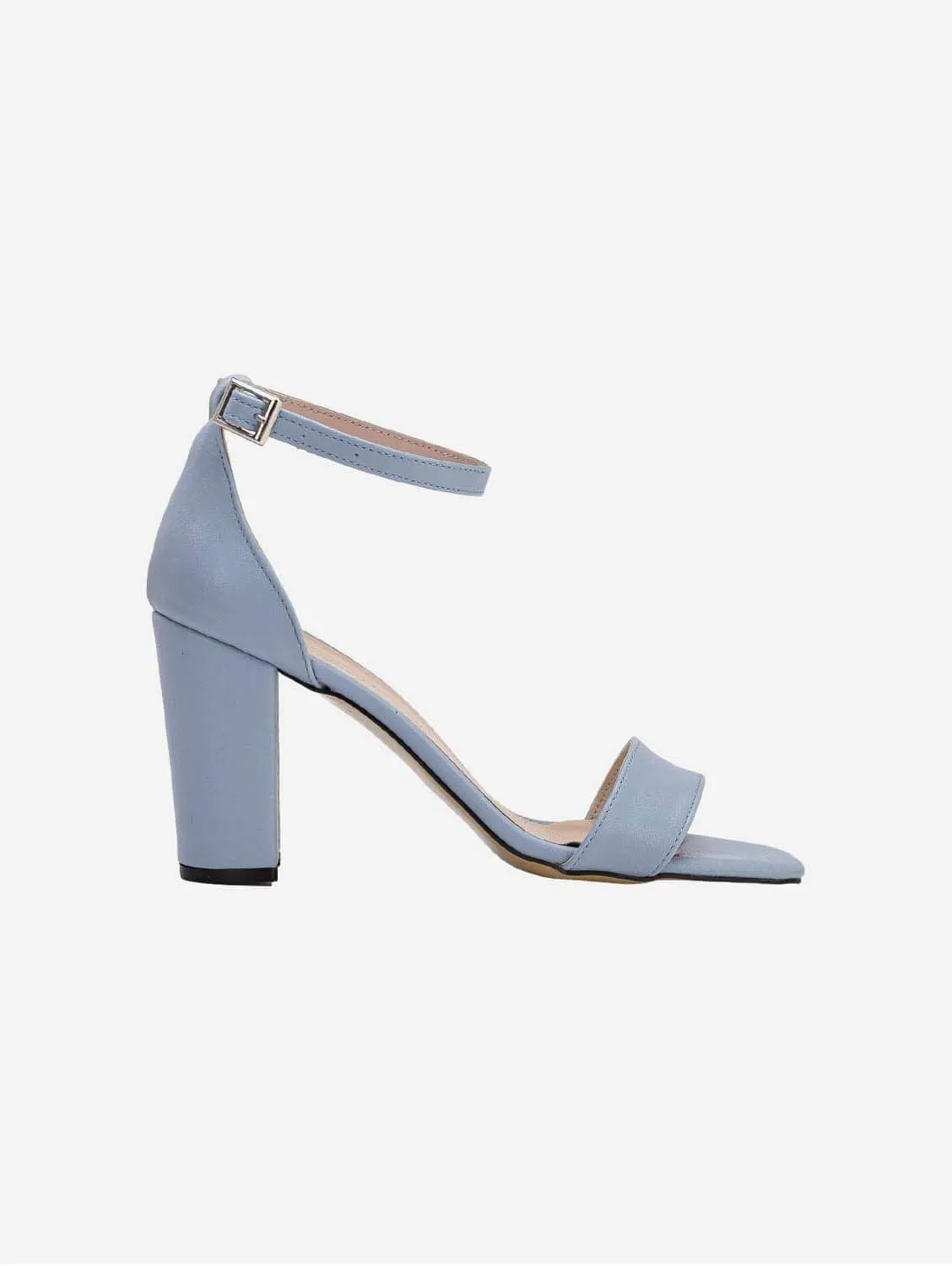 Jess Escarpins Vegan à Bout Ouvert | Bleu Clair