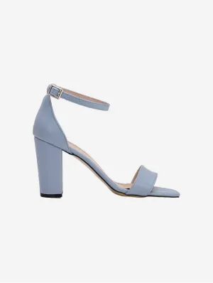 Jess Escarpins Vegan à Bout Ouvert | Bleu Clair
