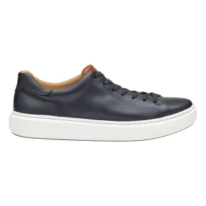 Johnston & Murphy Hommes Anders Lacet jusqu'aux orteils en cuir noir