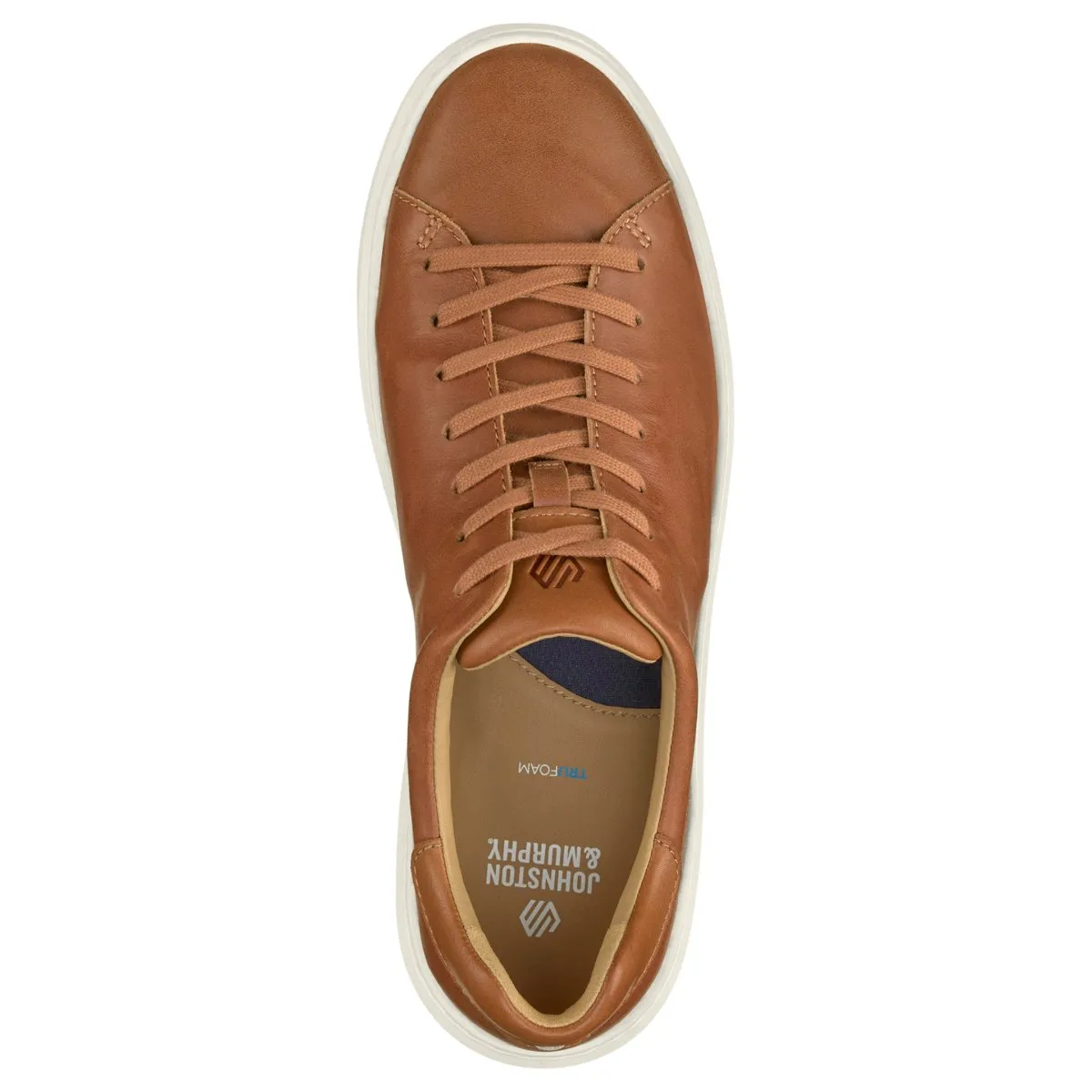 Johnston & Murphy Hommes Anders Lacet jusqu'aux orteils Cuir Beige