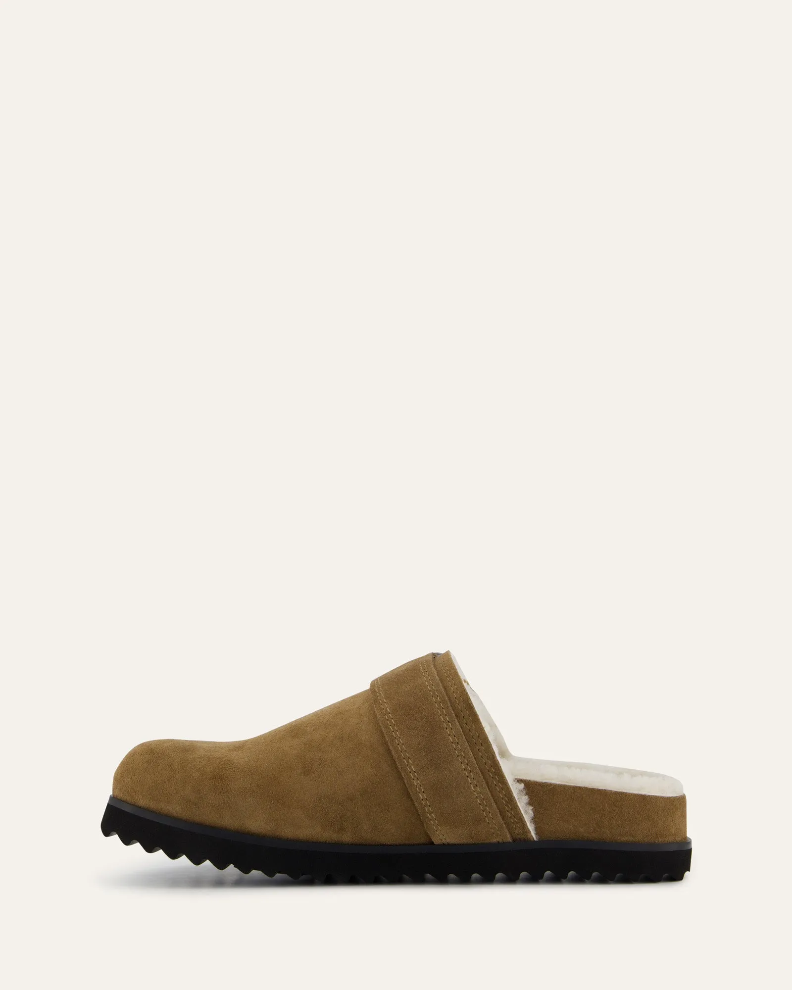 JUNIPER BALLERINES DÉCONTRACTÉES EN DAIM BARK