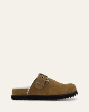 JUNIPER BALLERINES DÉCONTRACTÉES EN DAIM BARK