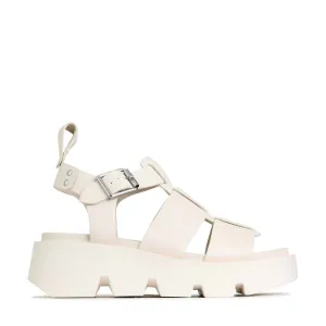 SANDALES PLATEFORME EN CUIR KAILAN