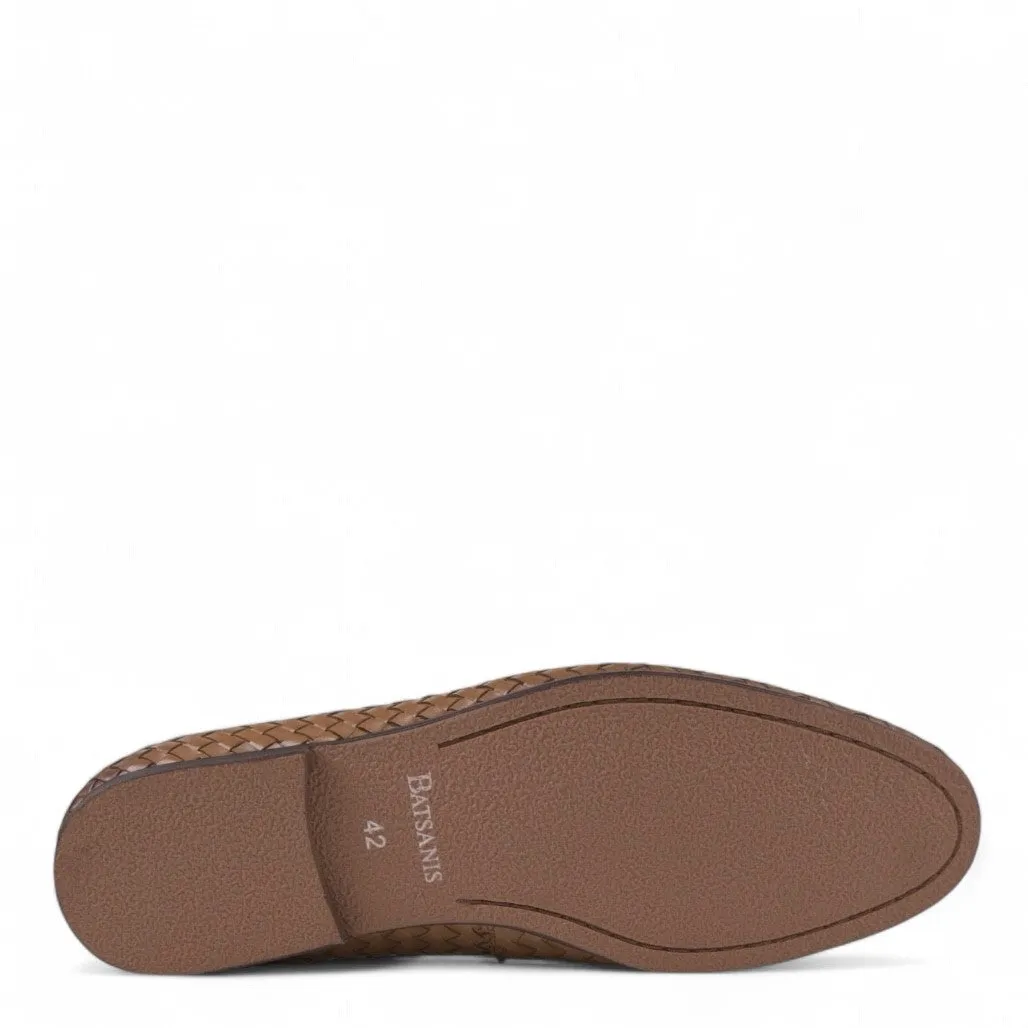 Mocassin Lisbon Tan Tressé