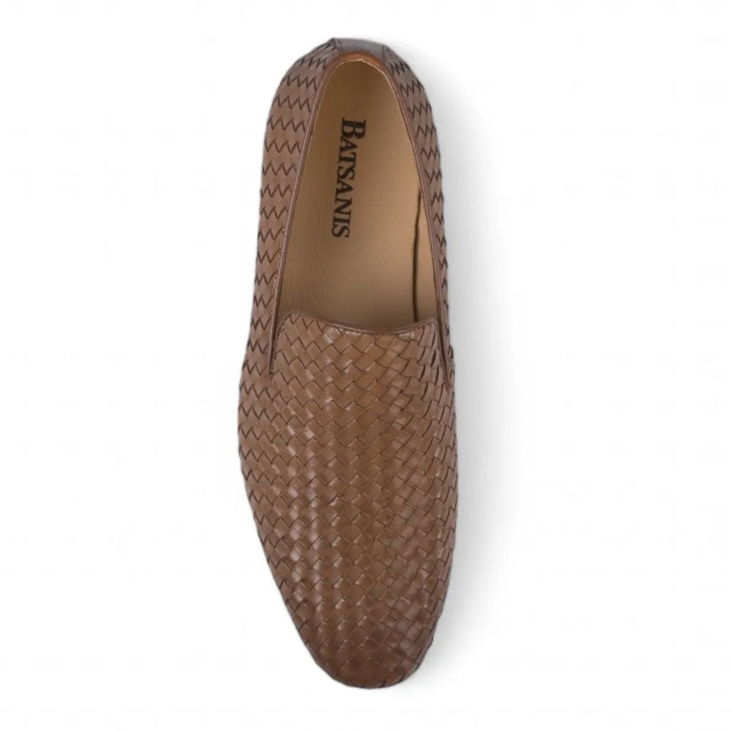 Mocassin Lisbon Tan Tressé