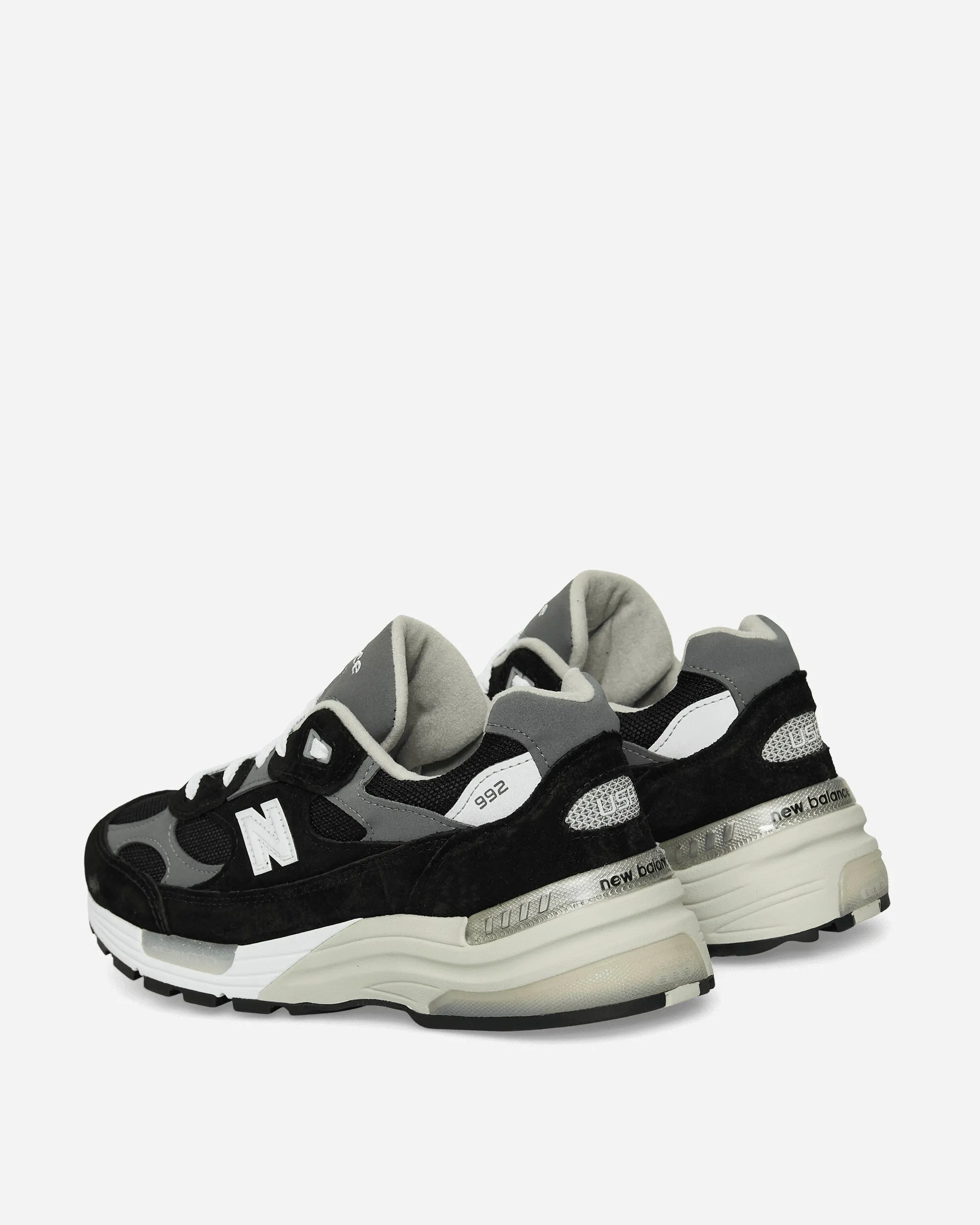 Baskets Made in USA 992 Noir / Gris