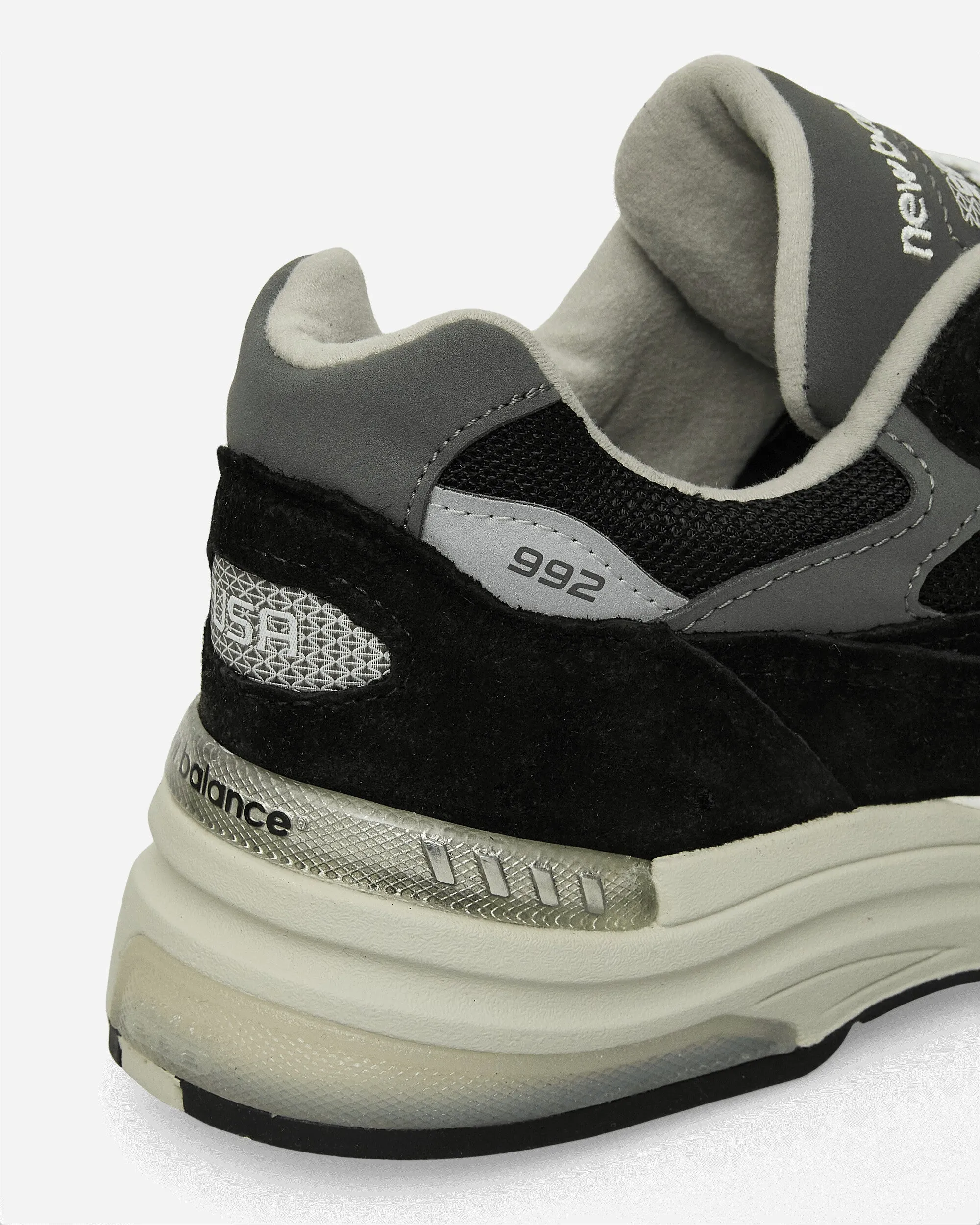 Baskets Made in USA 992 Noir / Gris