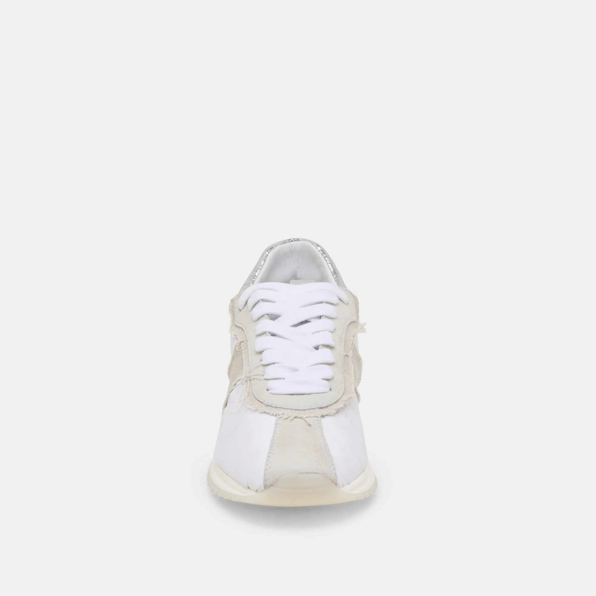 BASKETS MARIO BLANC MULTICOLORE EN CUIR