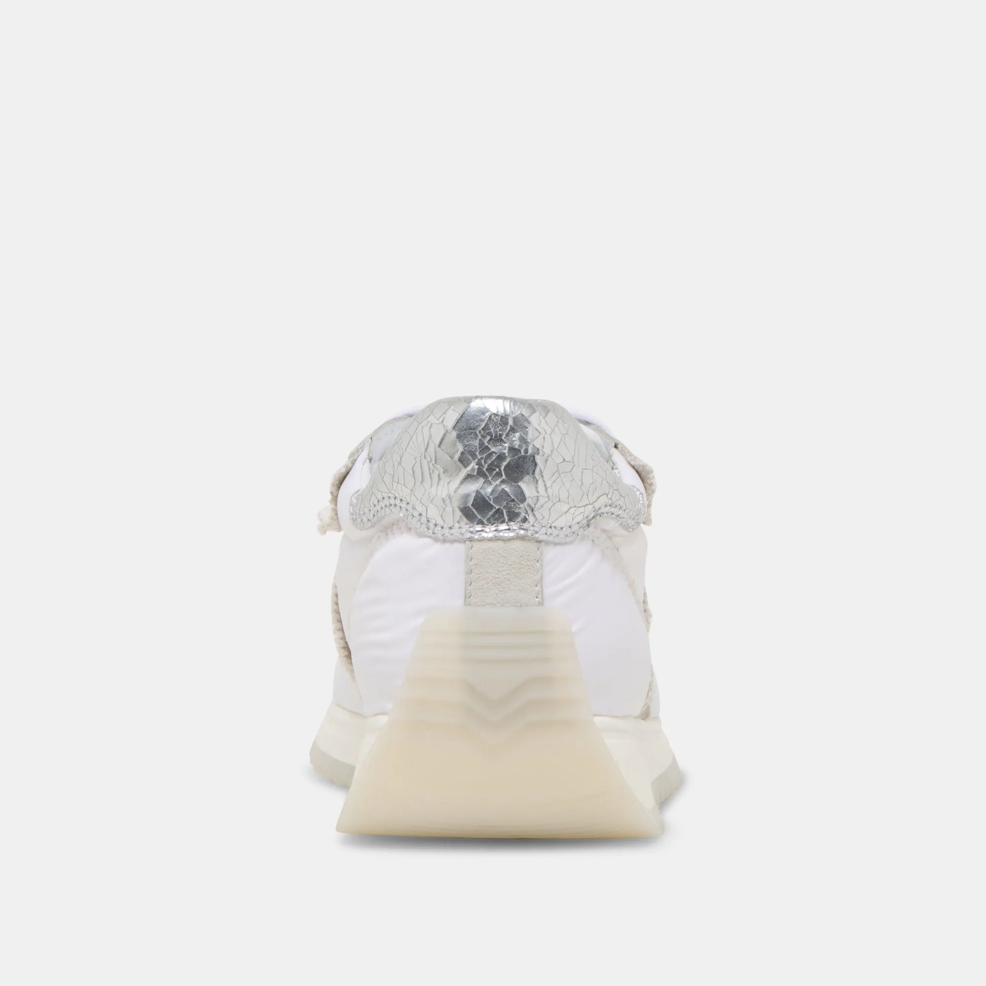 BASKETS MARIO BLANC MULTICOLORE EN CUIR