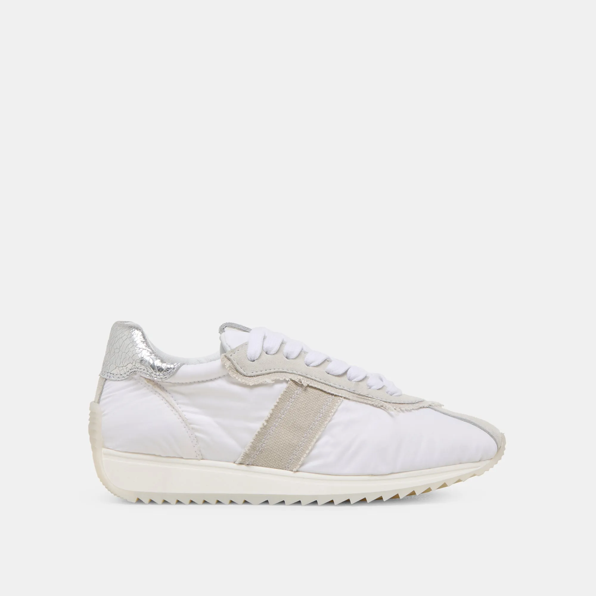 BASKETS MARIO BLANC MULTICOLORE EN CUIR