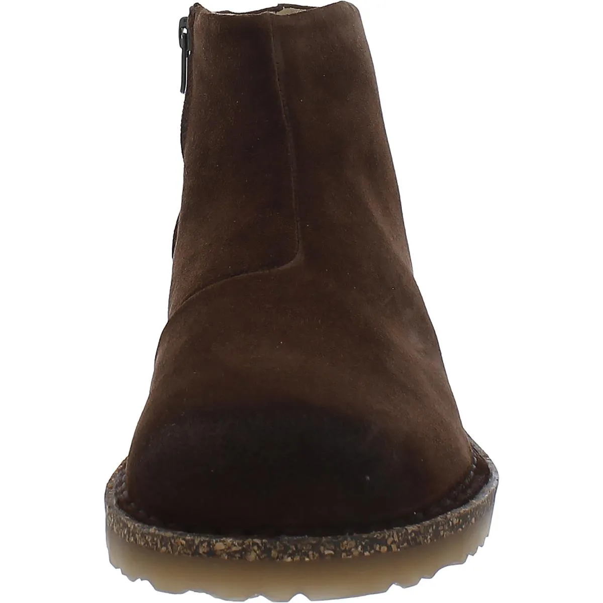 Bottes chelsea en daim pour femme à bout rond Melrose