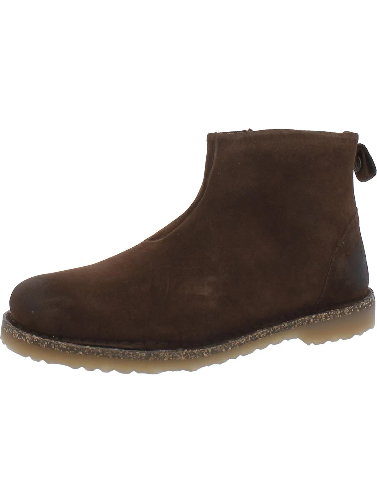 Bottes chelsea en daim pour femme à bout rond Melrose