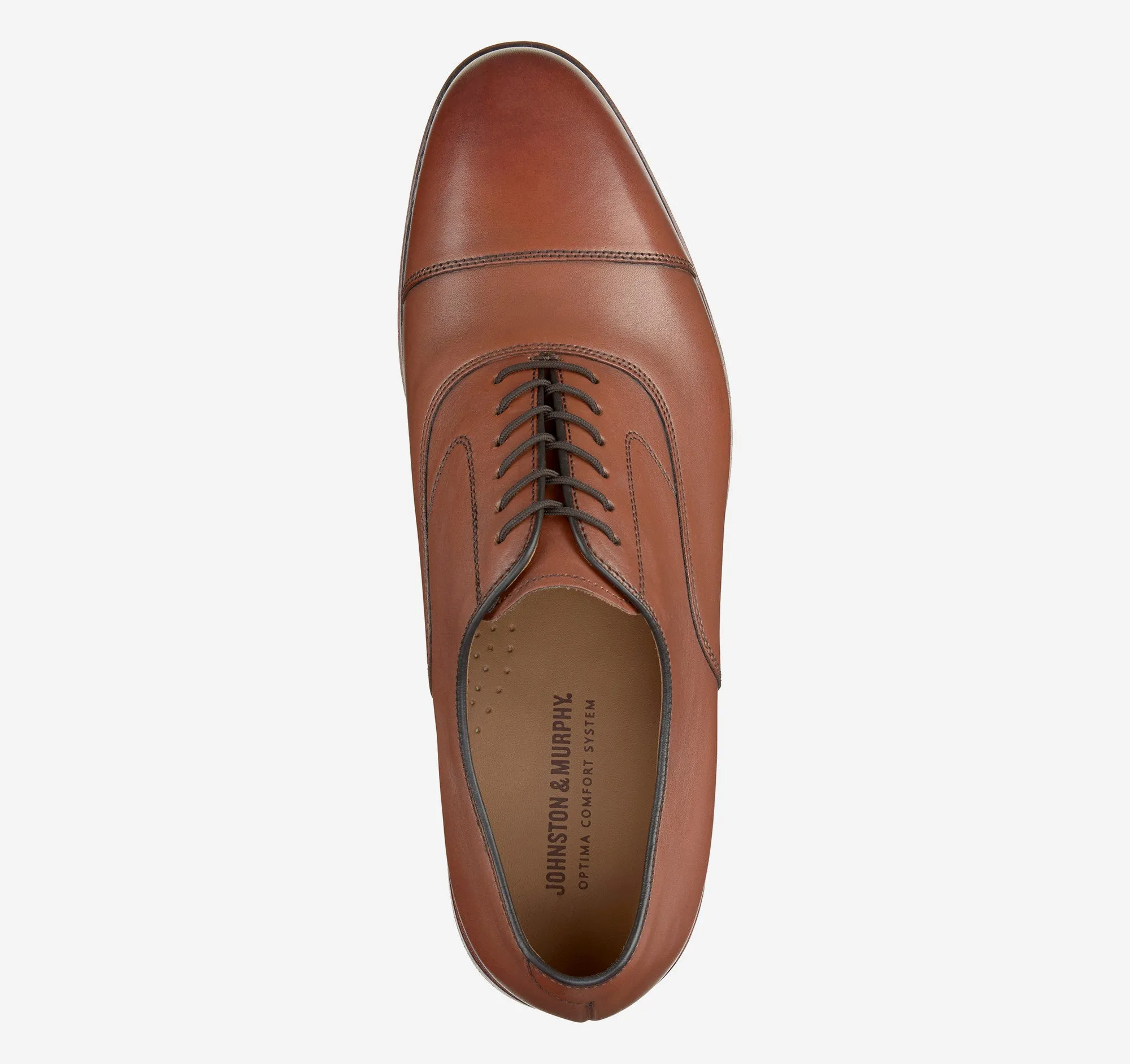 Chaussures Melton à bout capucine - Tan