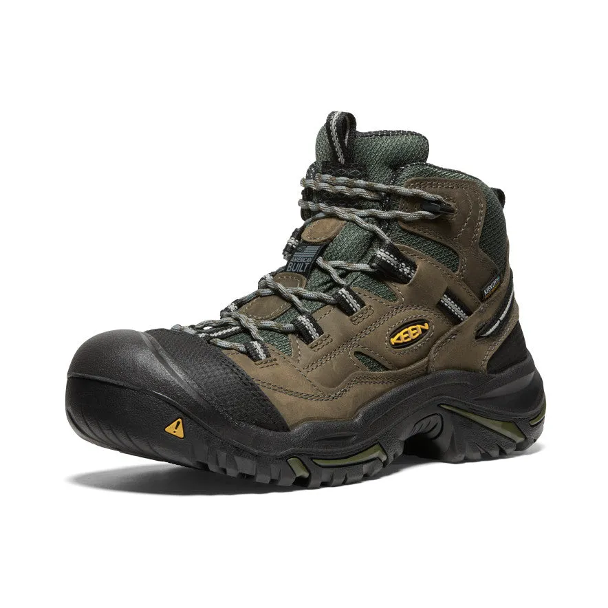 Chaussure Braddock Imperméable Homme Mi-Haute (Bout Acier) | Gargouille/Forêt Nuit