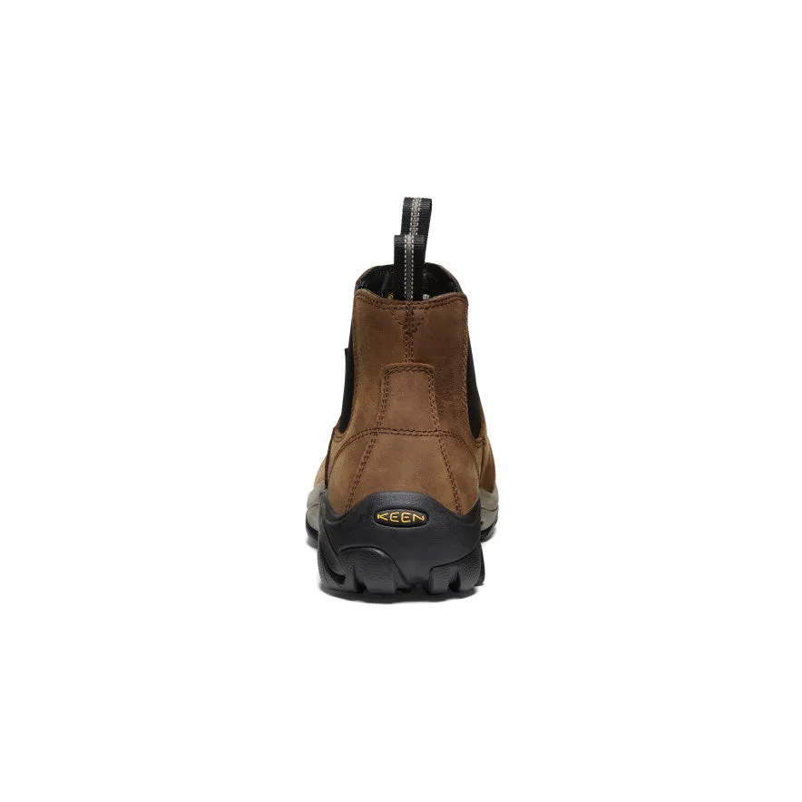 Bottes Chelsea Lansing pour Hommes (Embout d'Acier) | Terre Foncée/Noir