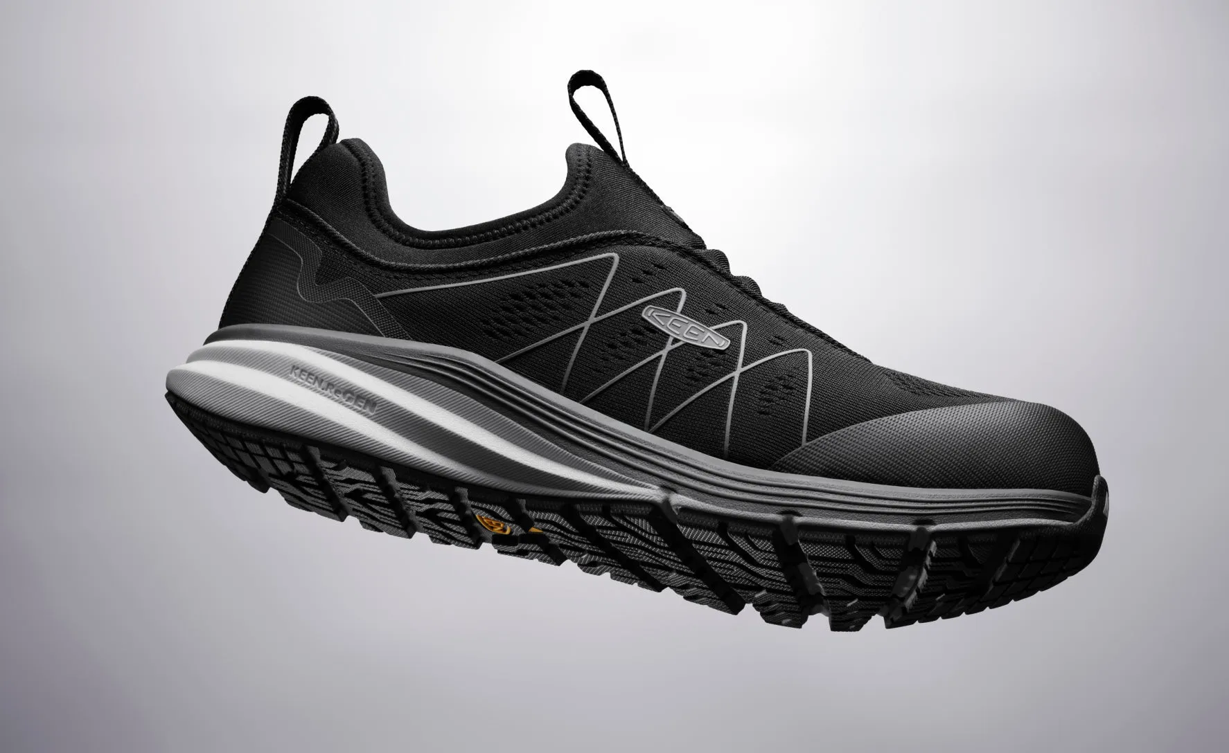 Chaussure de Performance Vista Energy pour Hommes (Embout en Carbone) | Vapeur/Noir