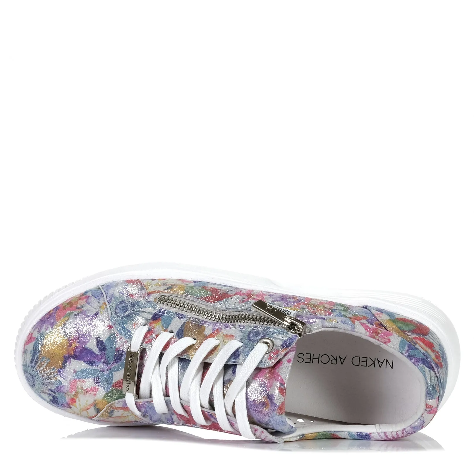 Arches Nues Par Le Sansa Noble Fuchsia Floral