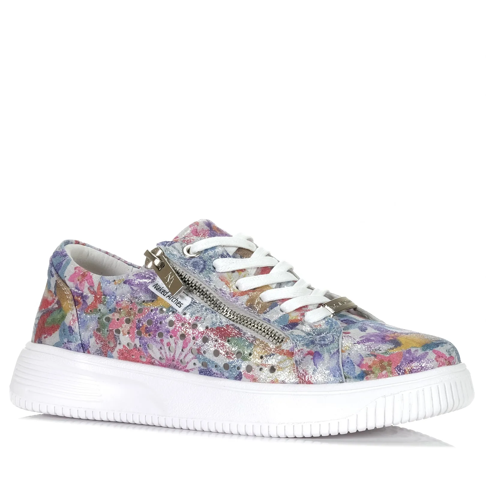 Arches Nues Par Le Sansa Noble Fuchsia Floral