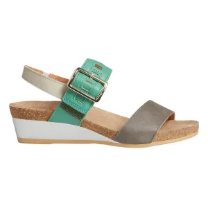 Naot Women's Dynasty Gris Brumeux/Jade Doux/Ivoire Doux