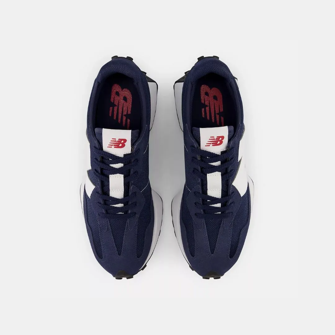 New Balance 327 Indigo Naturel & Blanc