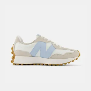 New Balance 327 Loup gris, Sel marin et Bleu chrome clair