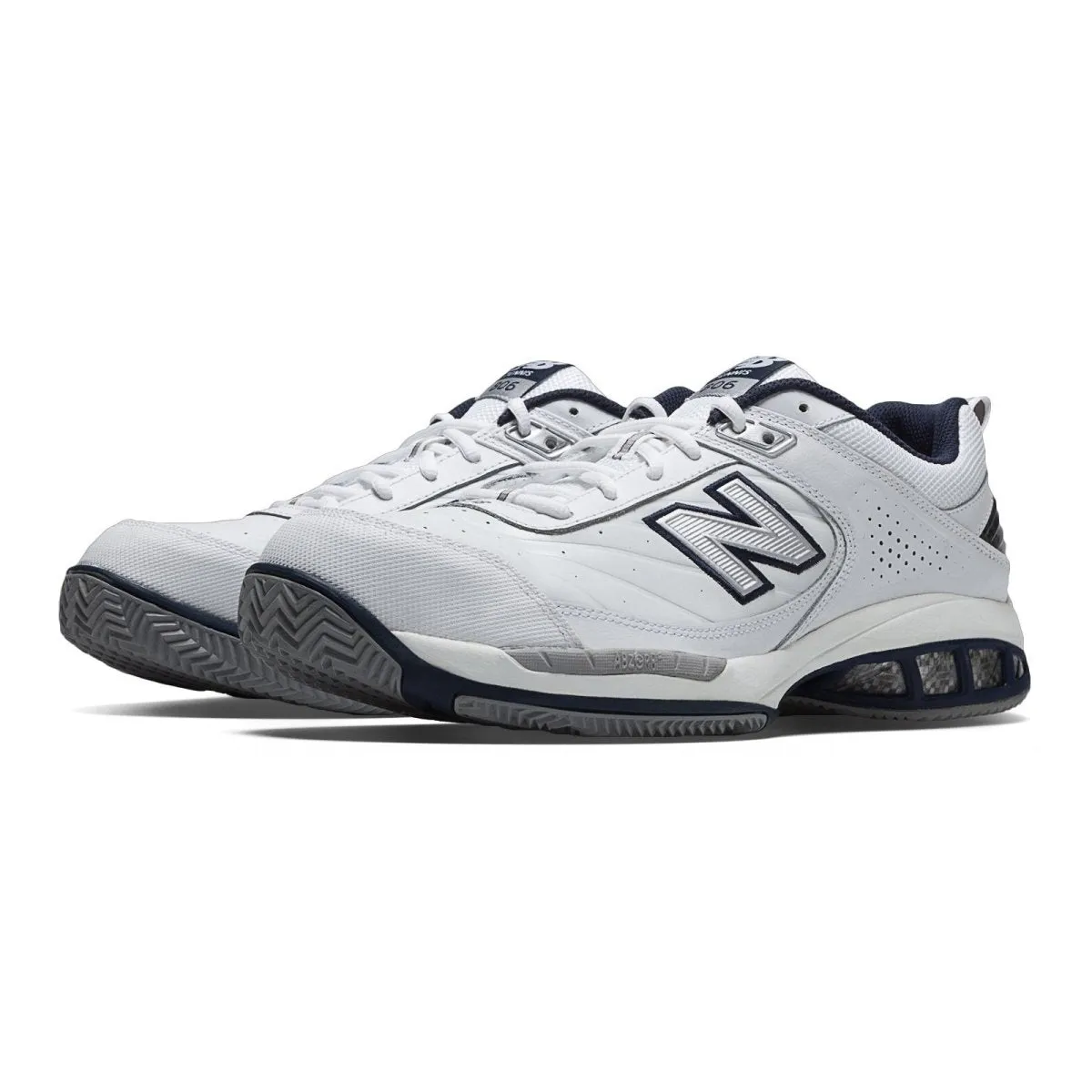 New Balance MC806W pour Homme Blanc/Bleu marine