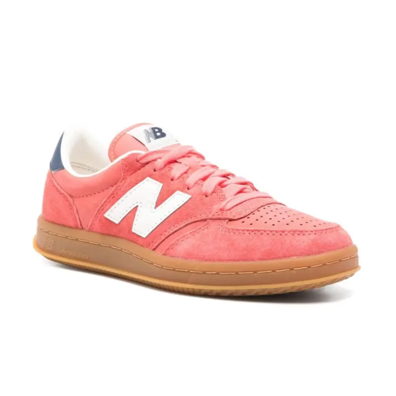 New Balance T500 Rouge Dérive avec NB Marine et Sel de Mer CT500AB
