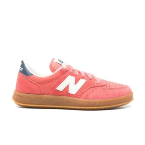 New Balance T500 Rouge Dérive avec NB Marine et Sel de Mer CT500AB